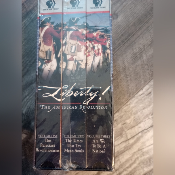 Liberty, The American Revolution, 3 Volume VHS Box Set - Picture 1 of 5
